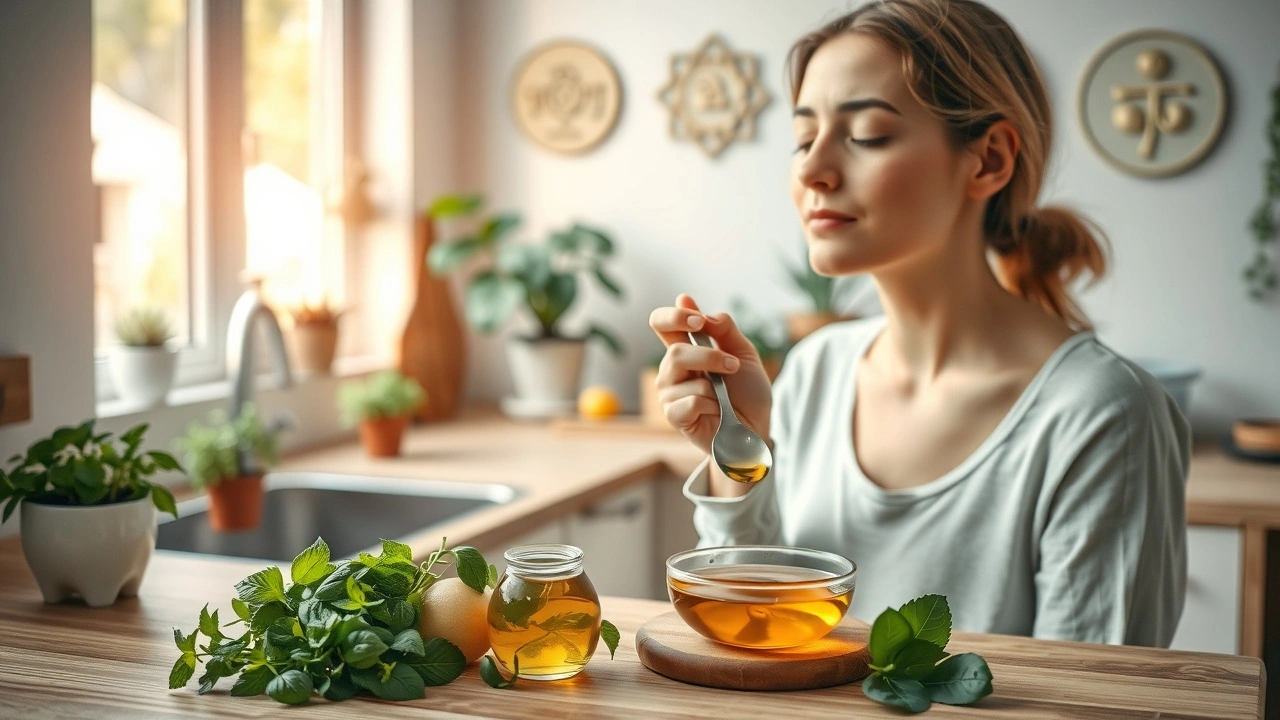 L&rsquo;oil pulling : un voyage vers l&rsquo;équilibre intérieur selon la sagesse ayurvédique