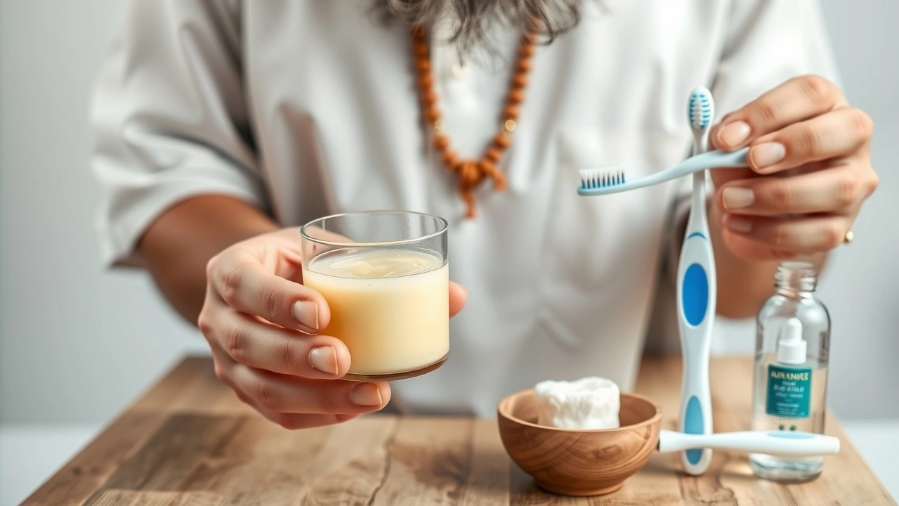 praticien ayurvédique et hygiène dentaire moderne