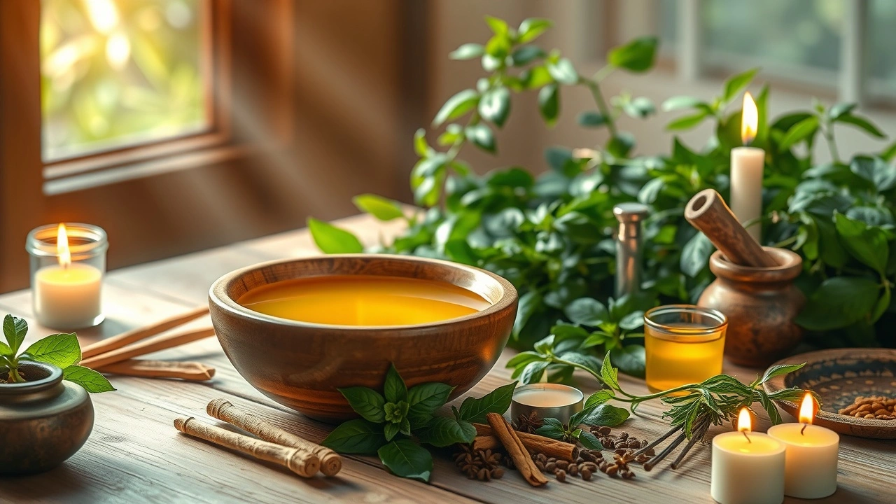 L&rsquo;oil pulling et les rituels de purification ayurvédiques : un chemin vers la santé intégrale