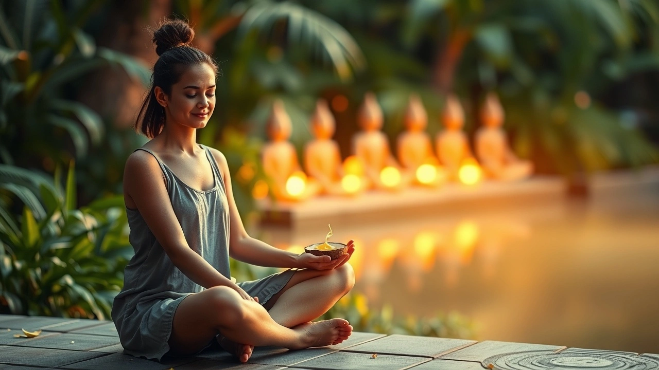 L’oil pulling et l’harmonie des chakras : une approche ayurvédique pour équilibrer le corps et l’esprit