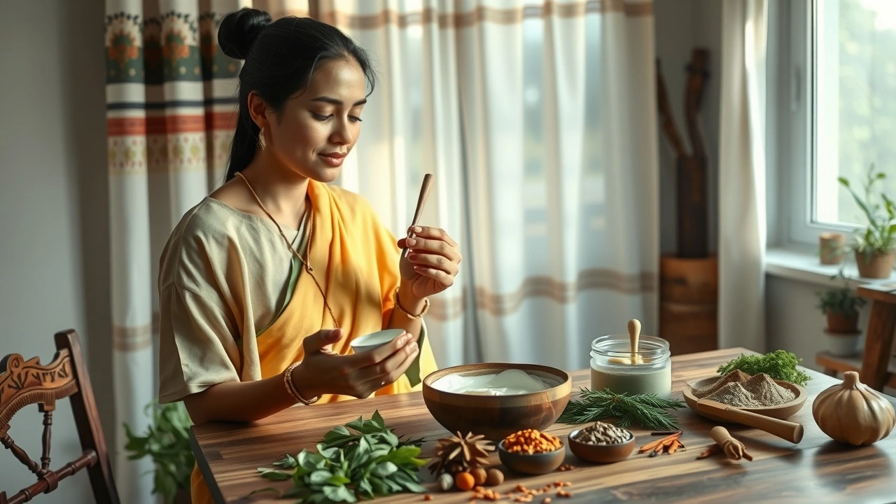 L&rsquo;oil pulling et la sagesse ayurvédique : une méthode ancienne pour restaurer l&rsquo;énergie et la vitalité du corps