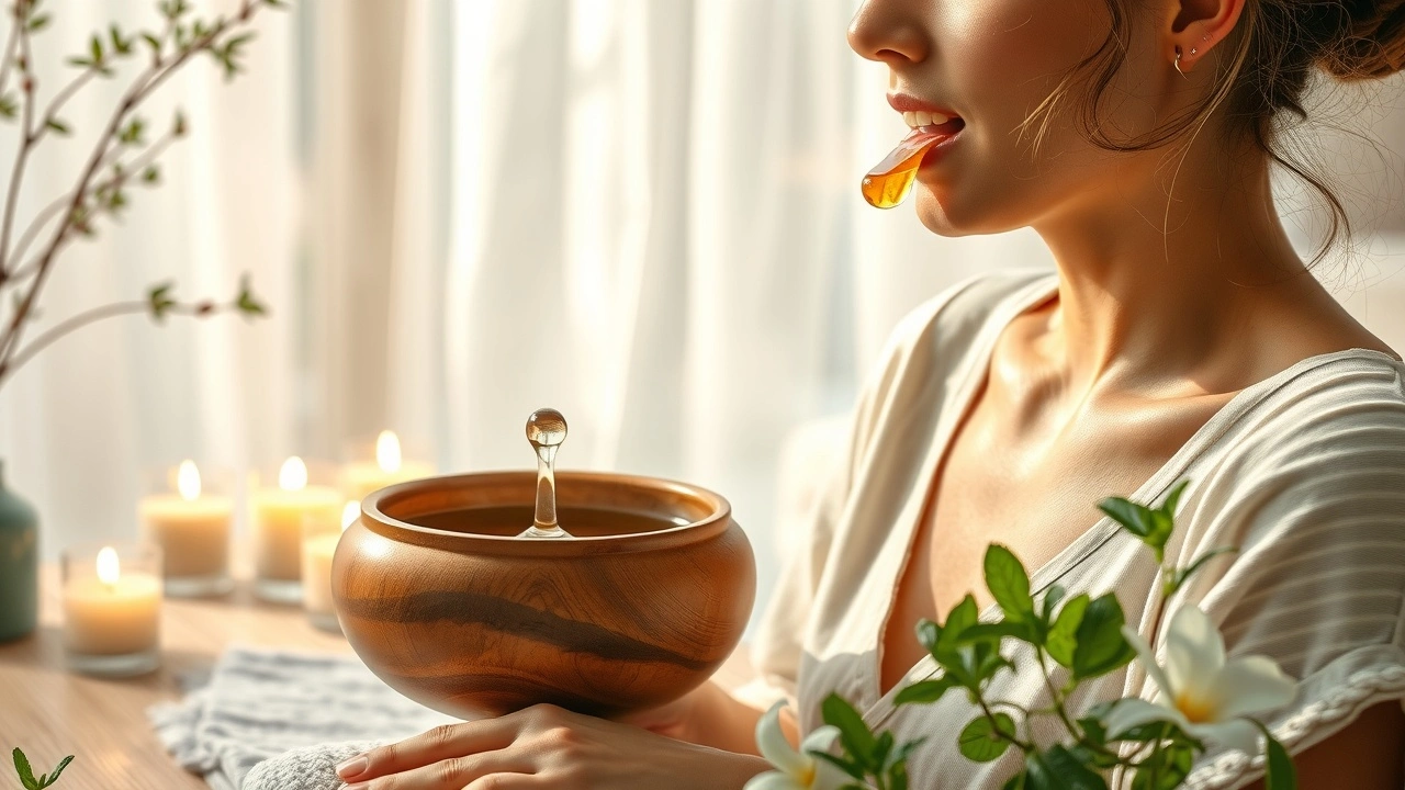 L&rsquo;oil pulling et le soutien au bien-être émotionnel : une approche ayurvédique pour une sérénité intérieure durable