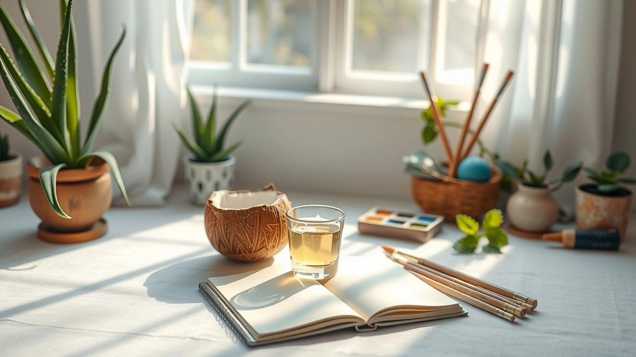 L&rsquo;oil pulling et la stimulation de la créativité : une approche ayurvédique pour libérer votre potentiel intérieur