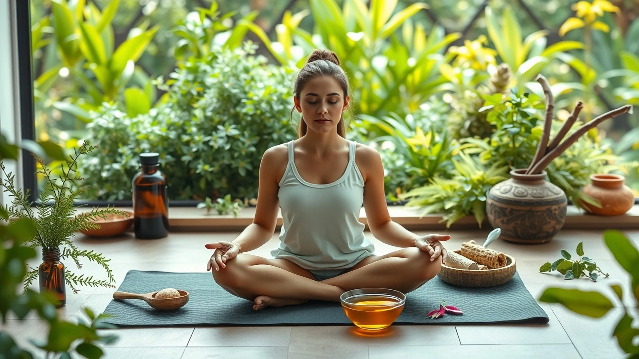 L&rsquo;oil pulling comme outil de gestion du stress selon les principes de l&rsquo;Ayurveda